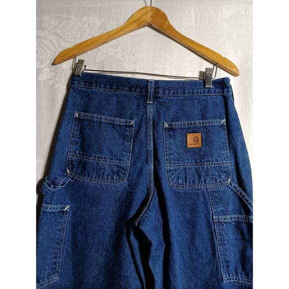 Carhartt Jeans 29x30 Carpenter B13 Dungaree Fit Baggy - Picture 9 of 15